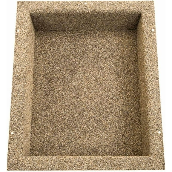 Recess-It 14" x 18" Modern Matte Aluminum Shower Niche