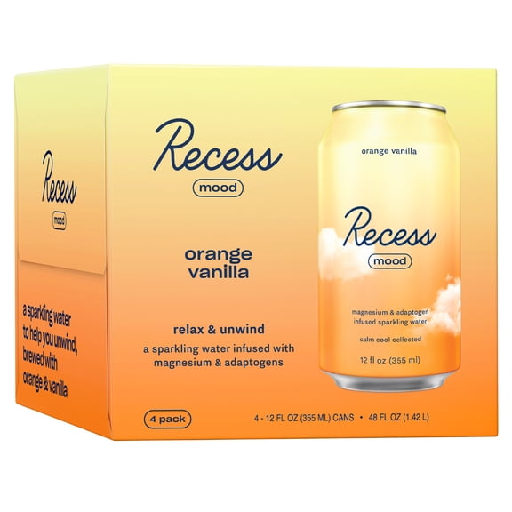 Recess Mood Orange Vanilla 4pk