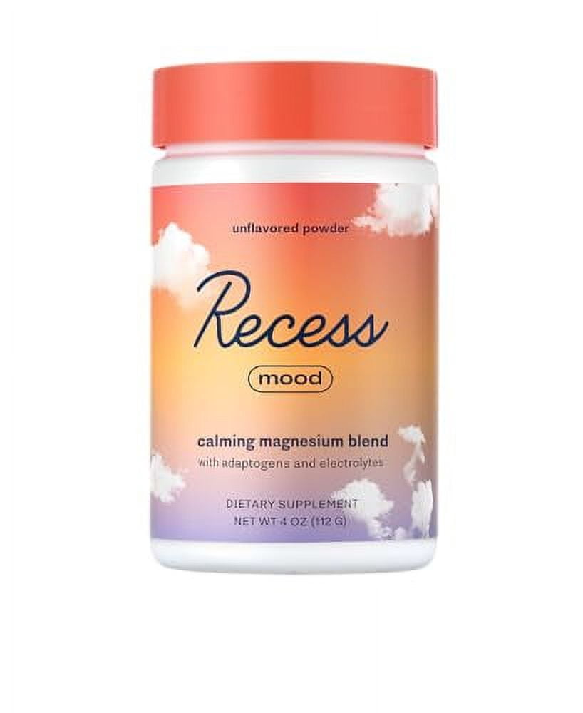 Recess Mood Powder, Calming Magnesium L-Threonate Blend with Passion ...