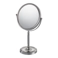 thumbnail image 1 of Recessed Base Vanity Mirror In Chrome  - Chrome, 1 of 1