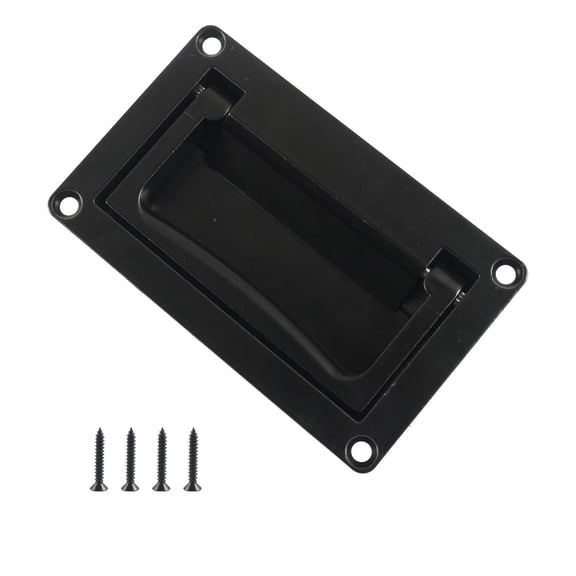 Recessed Cabinet Handle Cabinet Zincs Alloys Pull Hide Concealed Drawer Handle For Toolboxs Campers Wardrobe