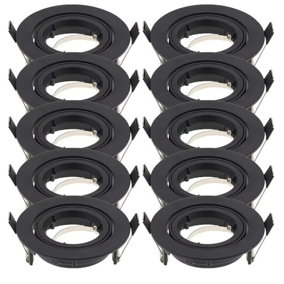 Recessed Ceiling Light Trim Metal Spotlight Trim Light Fixture Frame Ring Trim for Can Lights Ceiling Light Accessories