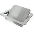 Recessed Counter Top Cover Trash Bin Embedded Type Swing Flap Lid