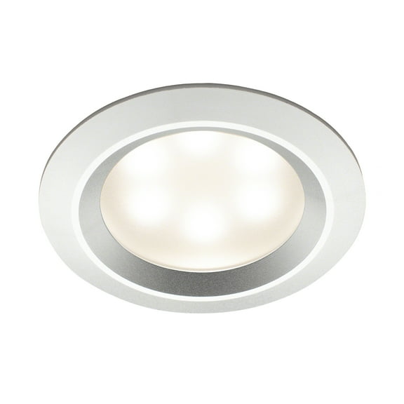 Mr Steam Recessed LED Light in Aluminum Satin