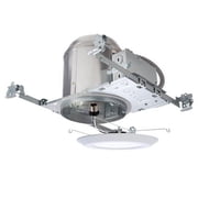 Recessed Light Housing, Silver - Pack of 4