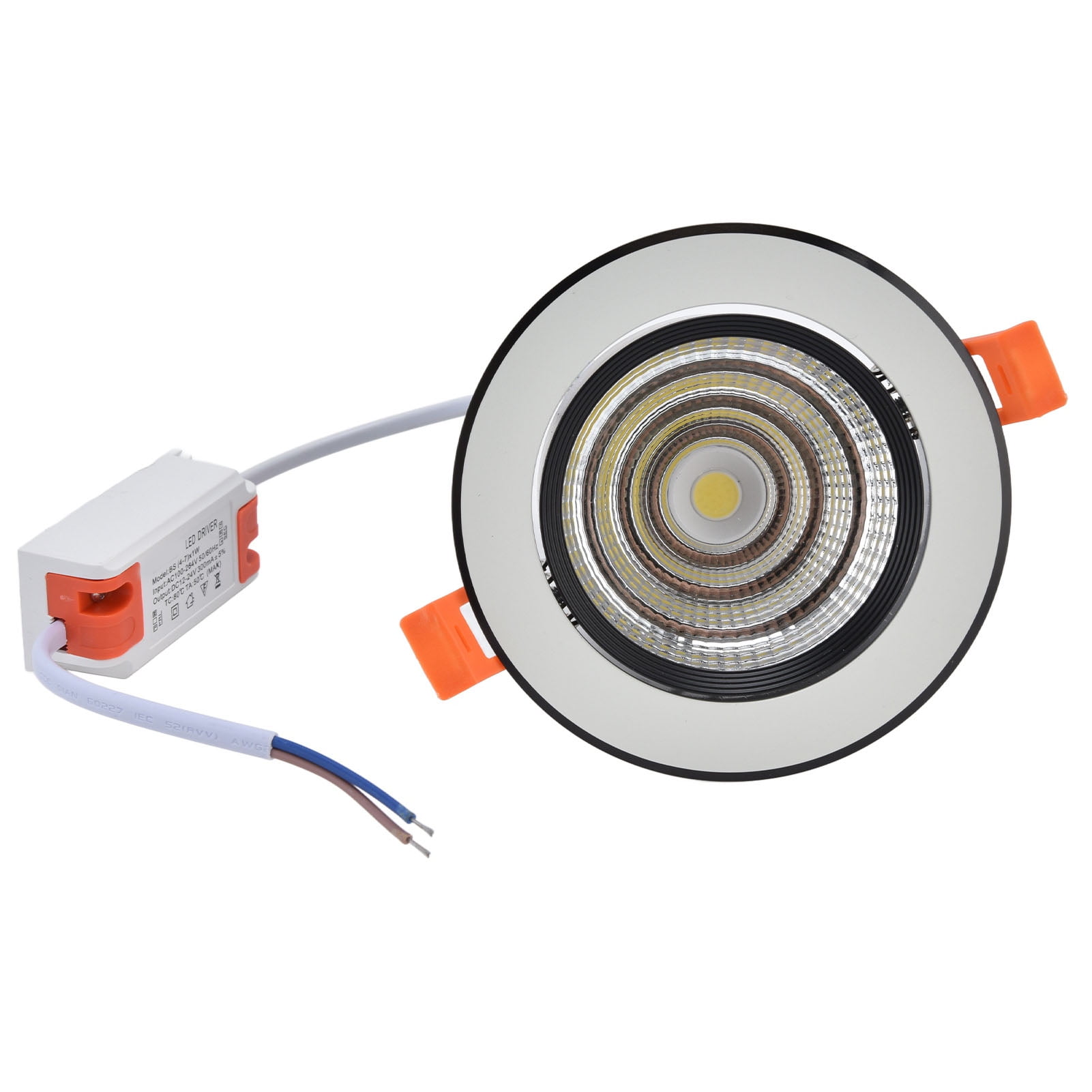 Recessed Lighting 7W White Light 6000K Good Heat Dissipation LED