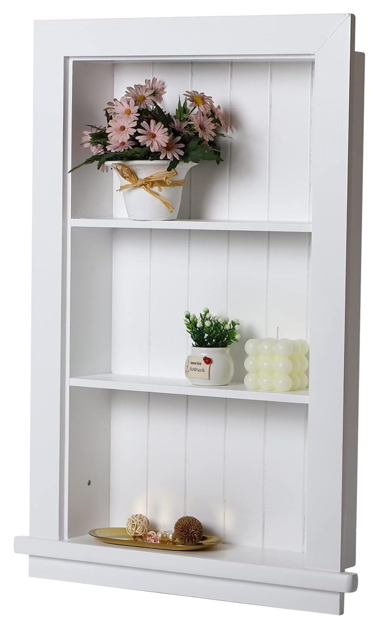 Recessed Medicine Wall Niche, In Shelves, Shelf Insert, 14"W x