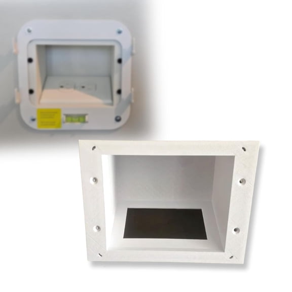 Recessed Outlet Box for Skylight Calendar, Recessed Outlet Box to Fit Power Adapter Behind Wall Mounted Compatible with Skylight Calendar.