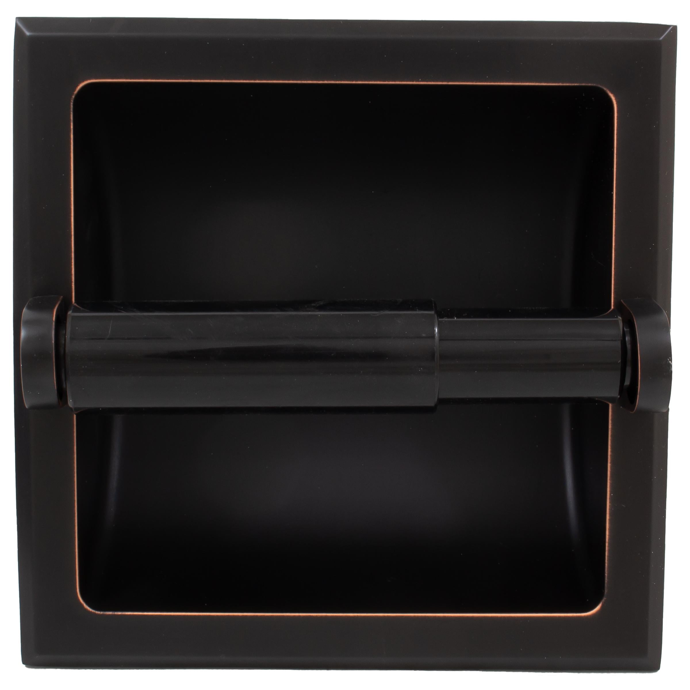 Vintage Bronze Recessed Toilet Paper Holder