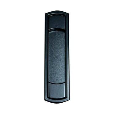 Recessed Plate Exterior Pull Handle for Sliding Door (DH-740) - Black