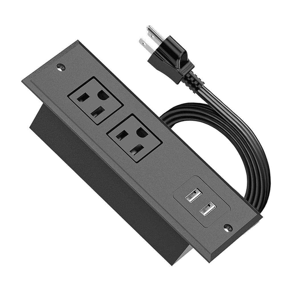 HANNELORE Desk Power Socket With USB C PD20W, Desk Grommet Power Socket