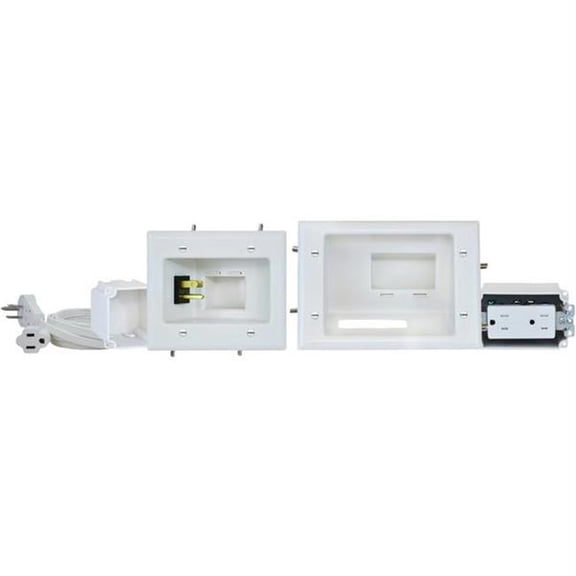 Recessed Pro-power Kit With Straight Blade Inlet