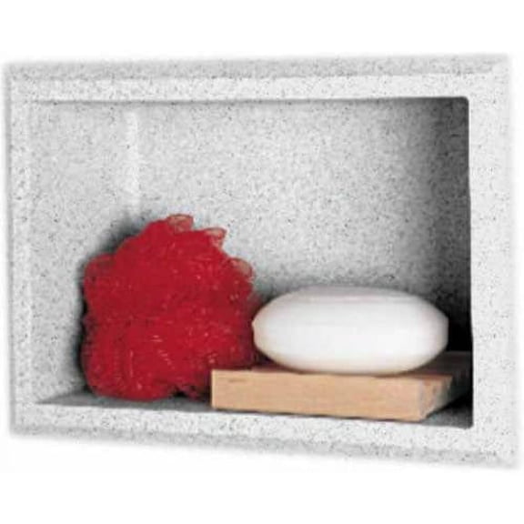 Recessed Shower Accessory Shelf - Finish: Tahiti Gray