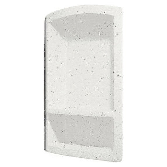 Recessed Solid Surface Soap Dish in Tahiti Matrix