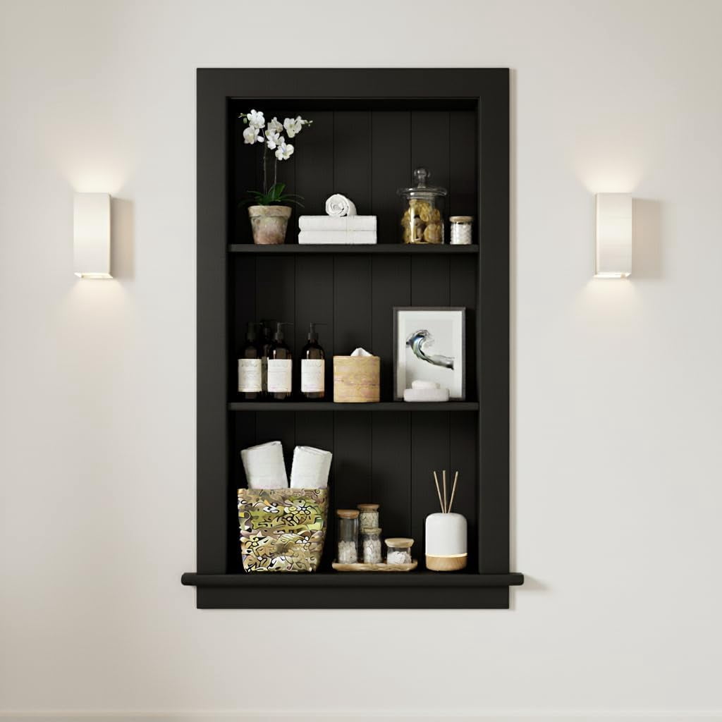 Inset In Wall Recessed Wall Niche Recessed Medicine Cabinet Medicine Cabinet Insert ...