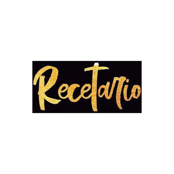 Recetario: Libreta a rayas pequea, libro de recetas en blanco para escribir. Regalo original perfecto para mujer, hombre. Para cualquier ocasin: cumpleaos, navidad, amigo invisible... (Paperback)