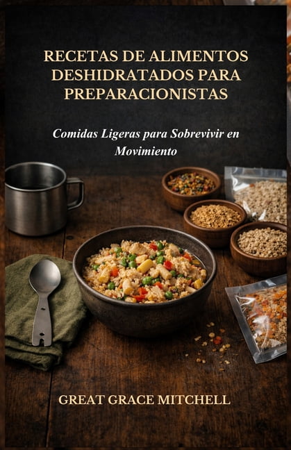 Recetas de Alimentos Deshidratados para Preparacionistas: Comidas Ligeras para Sobrevivir en Movimiento, (Paperback)