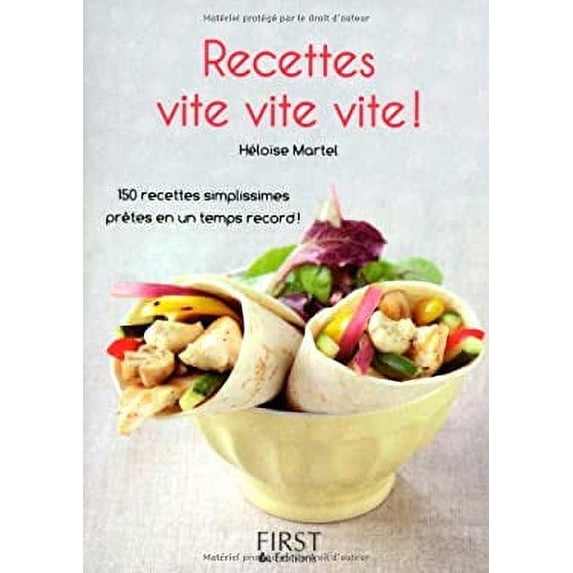 Pre-Owned Recettes vite vite vite ! (French Edition) 9782754018722 Used