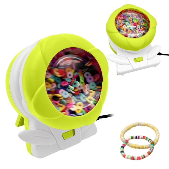 Rechale Bead Stringer Bead Spinner for Jewelry Making, Automatic Bracelet Maker Machine, Clay Spinner Tool, Beading Kits for Youth Girls Daughter Niece Friends Women Family