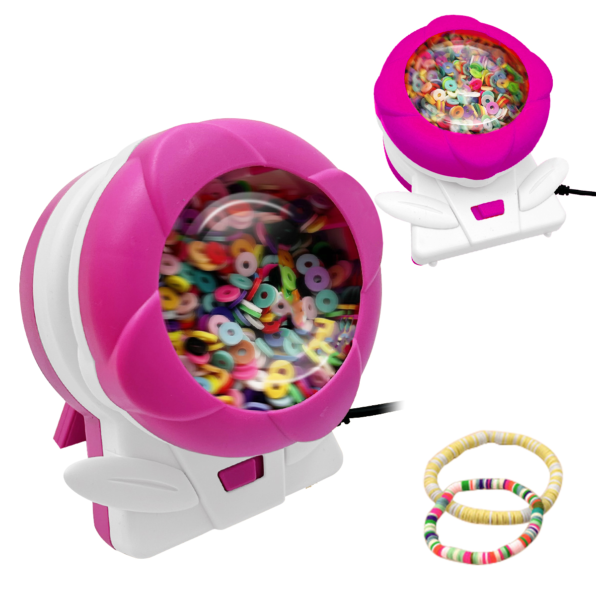 Rechale Bead Stringer Bead Spinner for Jewelry Making, Automatic ...