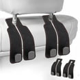 thumbnail image 1 of Rechale Car Seat Back Storage Hook, PursHolder for Car, Car Seat Hooks for Purses and Bags, Car Seat Hooks for Headrest (2 Pack), 1 of 9