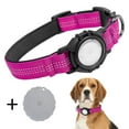 thumbnail image 1 of Rechale Dog Tracker Collar with Tracker(Only IOS),Reflective & Waterproof Adjustable Dog Collar, Secure Fit for Small Medium Large Dogs, Durable Nylon Pet Collar, Durable Nylon Design(Purple S), 1 of 8