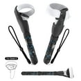 thumbnail image 1 of Rechale Handle Attachments for Meta Quest 2, Controller Accessories for Quest 2, VR Game Gorilla Tag Long Arms Sticks, Beat Saber Handle Extensions Grips for Meta Quest 2 (Blue Skull), 1 of 12