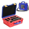thumbnail image 1 of Rechale Hard Carrying Case for Nintendo Switch 2, Professional Deluxe IP67 Waterproof Travel Case with Soft Lining, Large Capacity Storage for Console, Pro Controller & Accessories(Red & Blue), 1 of 8