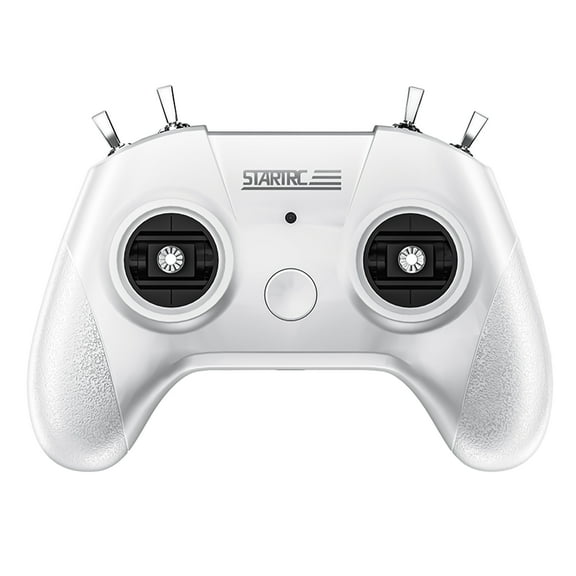 Rechale Ultimate S8 RC Flight Simulator Remote Controller - 8-Channel White Gamepad Lifelike FPV Drone Training with 14+ Simulator Support, Zero Latency for PC/Mobile