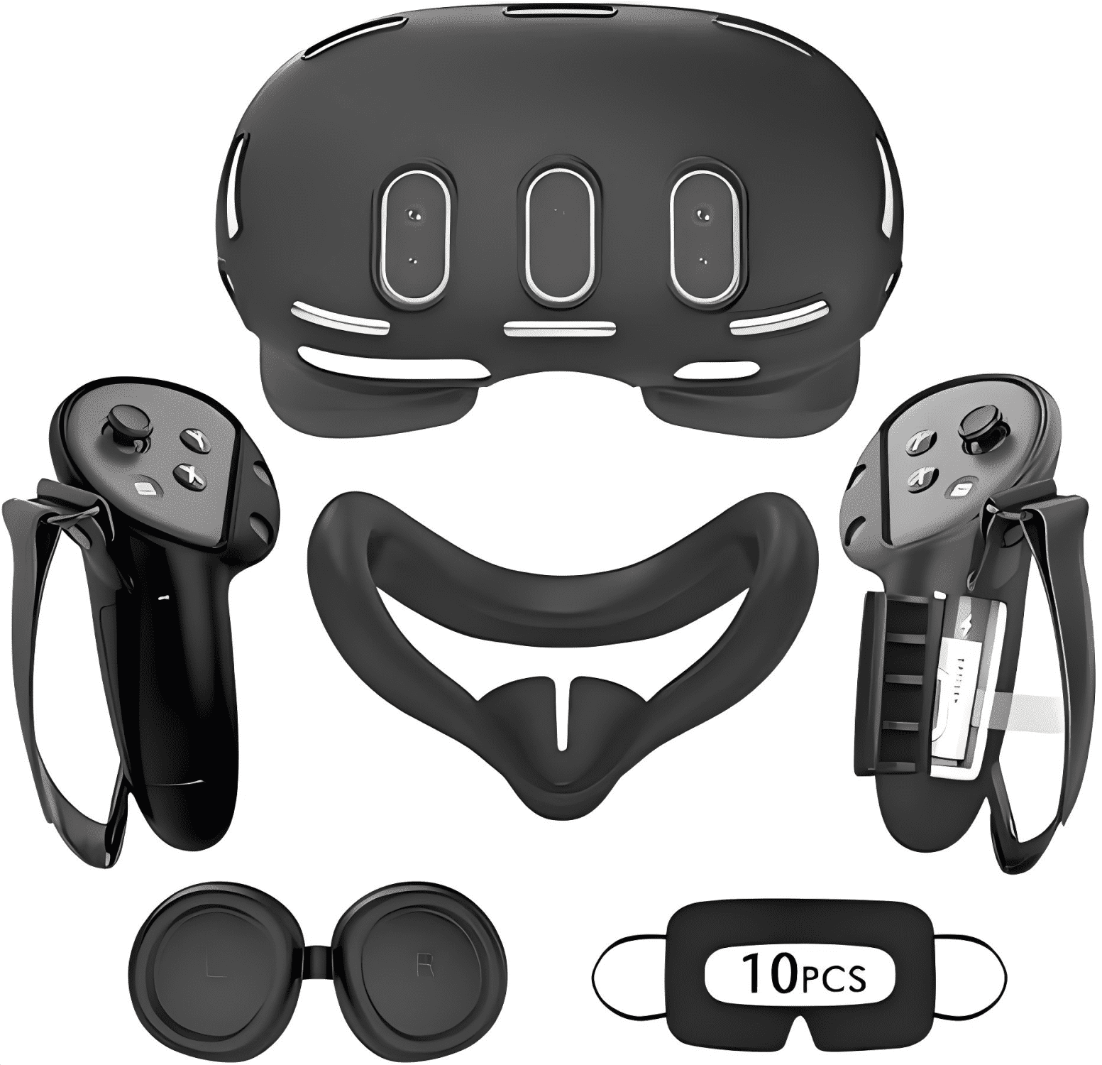 Rechale VR Silicone Case for Meta Quest 3, Design Upgraded Accessories ...