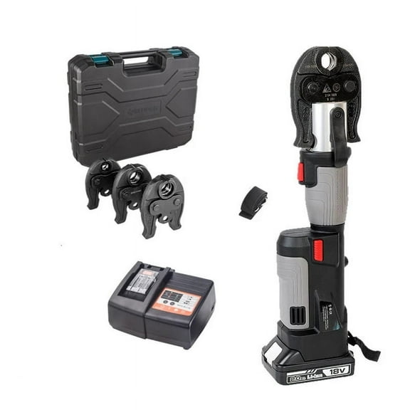 Recharable Electric Plier Hydraulic Pressure Pipe Wrench, Battery Pipe Hydraulic Crimping Tool For Copper ,Easy to Use