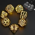thumbnail image 1 of Rechargable DND Dice Set, Light Up Dice, 7PCS Glowing LED Dice Electronic Dices, D&D Polyhedral Dice Set for RPG Role Playing Table Game, 1 of 6