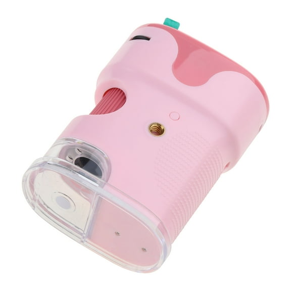 Rechargable Pocket Microscope with Lanyard 1000X Portable Camera LED Screen Transferable Data Easy to Carry