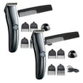 Rechargable USB Powerful Cutting Set Comb Machine Hair Hair Care Black