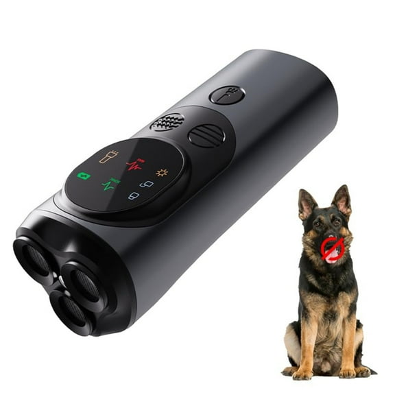 Rechargable Ultrasonic Anti Barking Device for Dogs Safe Painless 5 in 1 with High Low Mode
