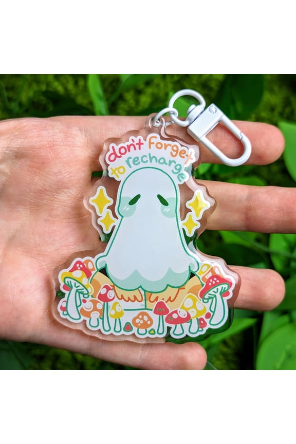 Recharge Ghost keychain 1 pack