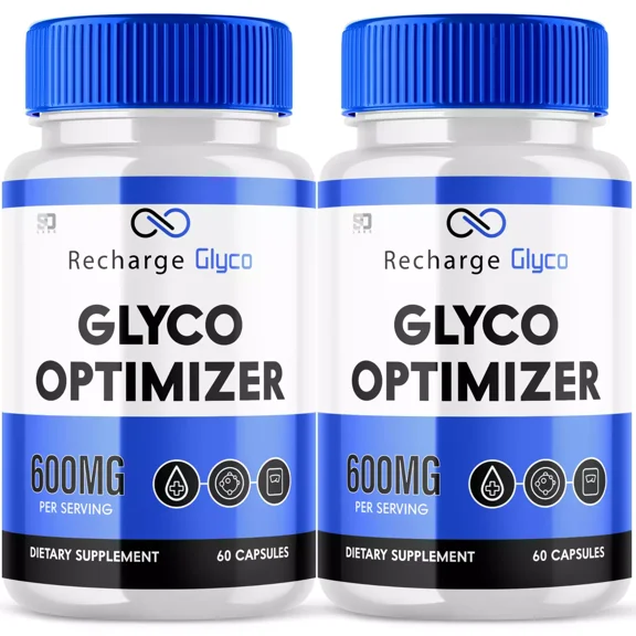Recharge Glyco Glyco Optimizer Promotes Balanced Blood Health (2 Pack)