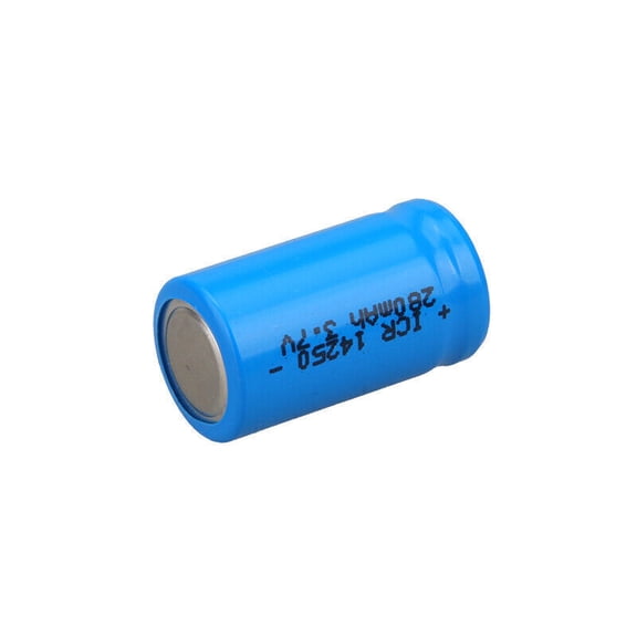 Rechargeable 14250 CR2 3.7V Lithium Battery with USB Multifunction Charger for Flashlights, Scopes, Torches – Compatible with 3.7V Devices, High Capacity 280mAh