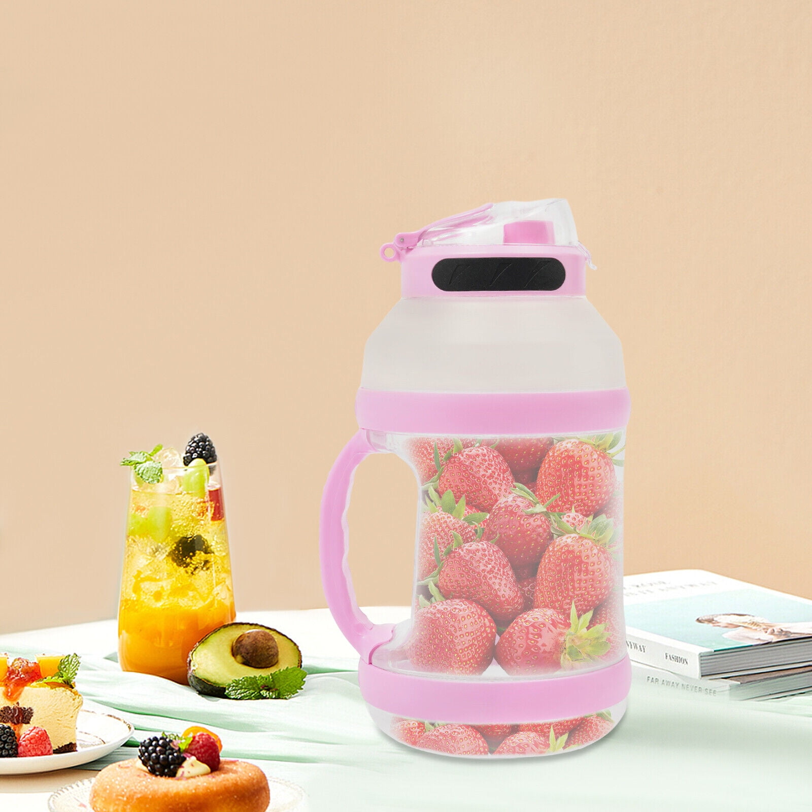 Rechargeable 150W Electric Juice Blender Large Juice Extractor 18000RPM