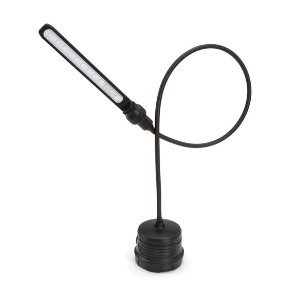 Rechargeable 280-Lumen Slim Lite LED Work Light with 32-Inch Gooseneck, 61030