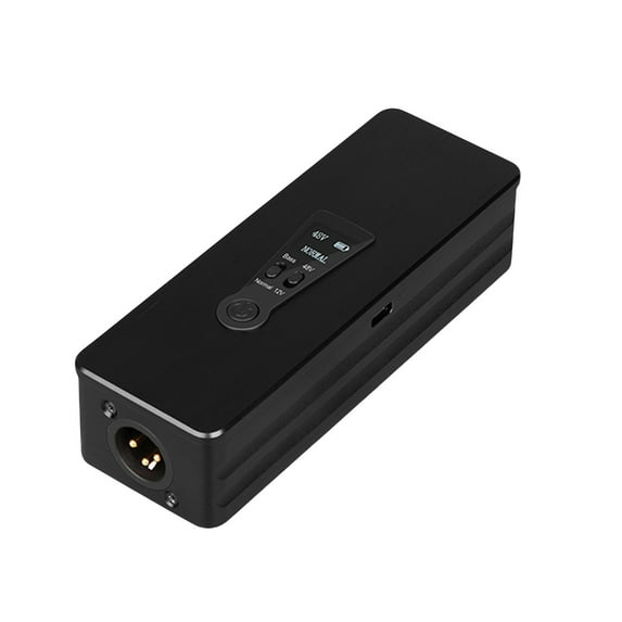 Rechargeable 48V Power Supplies for Live Streaming Performances Avoiding Noise & Distortions External Source
