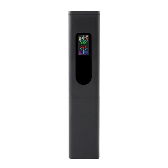Rechargeable 5 in 1 Salinity Meter PH Water Quality Tester Digital EC TDS TEMP Monitor for Aquarium, Hydroponics, Pool