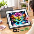 Rechargeable A3 Light Pad With Carry Bag Forting Ultra Bright Tracing ...