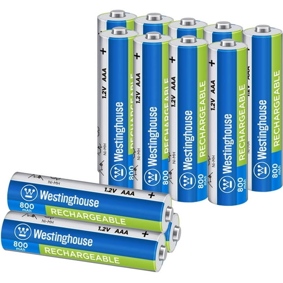 Rechargeable AAA Batteries 800mAh 4- Pack