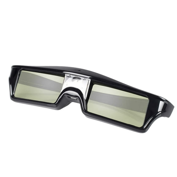 Rechargeable Active Shutter 3D Glasses for ALL DLP Projector,1 * glasses 1 * glasses cloth 1 * USB cable 1 * Instructions,black
