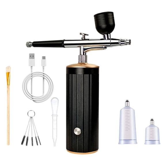 Rechargeable Air Brush Model Multipurpose Gravitational Feed Sprayer For Sprayer Makeup Art Craft Tattooing Cake