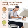 thumbnail image 1 of Rechargeable Automatic Coffee Stirring Mug With 350ml Large Capacity USB C Fast Charging Leak Proof Lid & Stainless Inner One Button Operation Stirring Cup For Coffee,kitchen drinking cups, 1 of 8