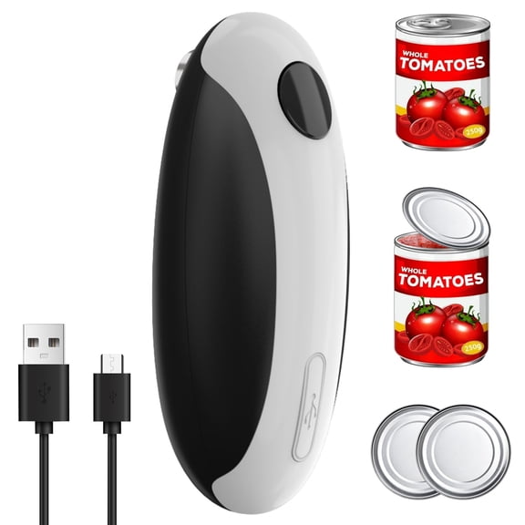 Rechargeable Automatic Jar Bottle Openers Portable Kitchen Tool Practical Automatic Jar Bottle Tin Jar Opener Enduring