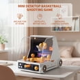 thumbnail image 1 of Rechargeable Basketball Game,Electronic Mini Basketball Hoop,Automatic Scoring Desktop Game,Arcade Basketball Toy,Indoor Sports Activity Game,Rechargeable Basketball Toy,Fun Sports Game, 1 of 9