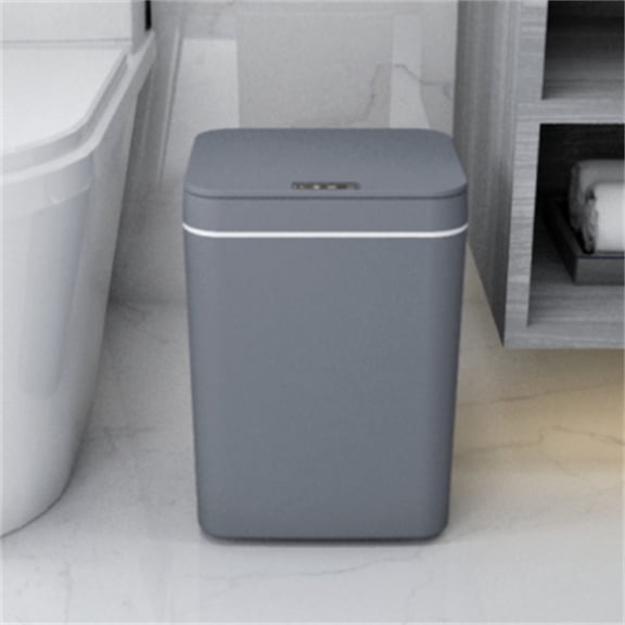 Rechargeable Bathroom Trash Can Motion Sensor Trash Can Automatic Touchless 4.22 Gallon Trash Can | Automatic Open Lid